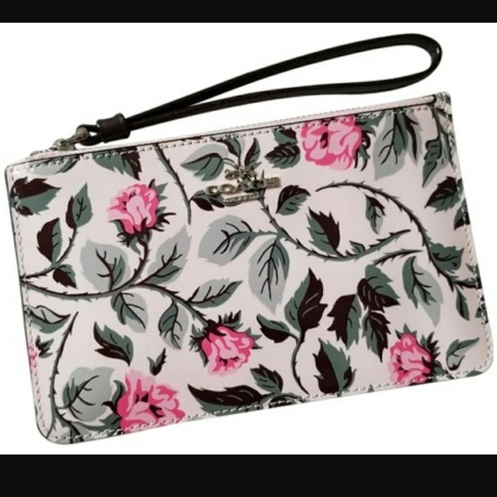 Coach Wristlet floral